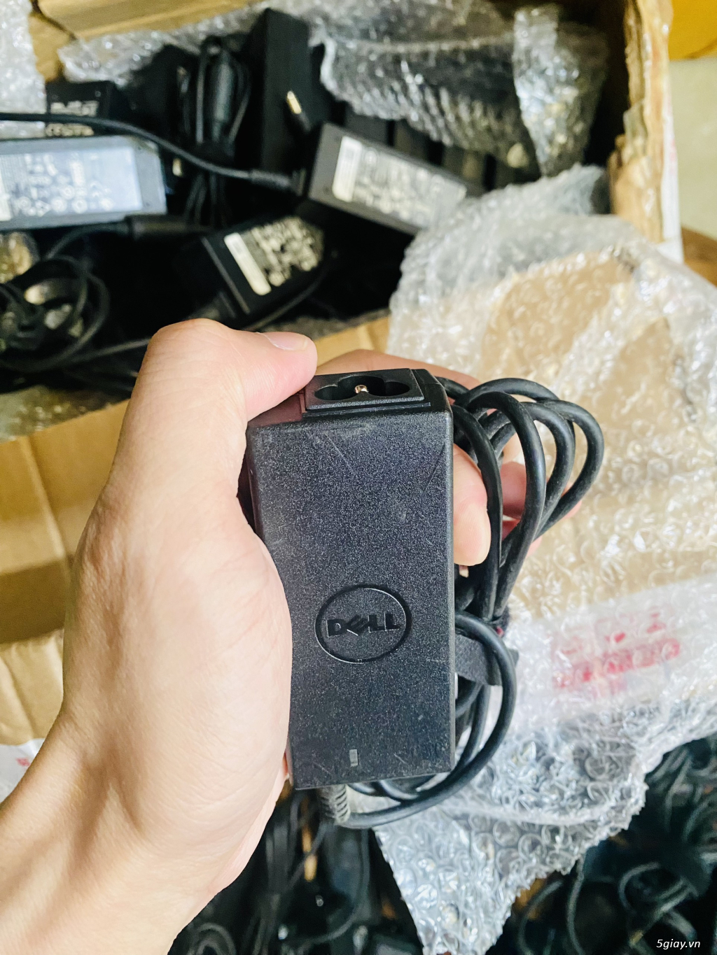 Sạc Laptop HP 45W, Dell 45W chân kim nhỏ, Lenovo 45w type C zin - 1