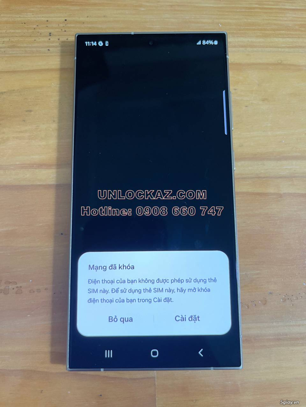 Unlock Samsung Galaxy S24 Ultra xách tay giá rẻ