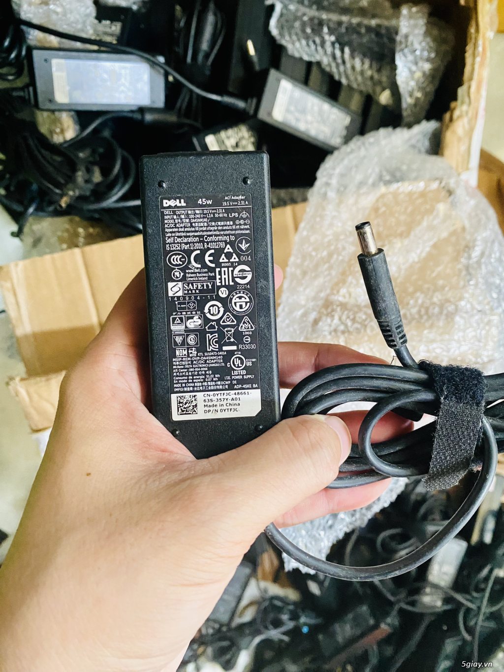 Sạc Laptop HP 45W, Dell 45W chân kim nhỏ, Lenovo 45w type C zin