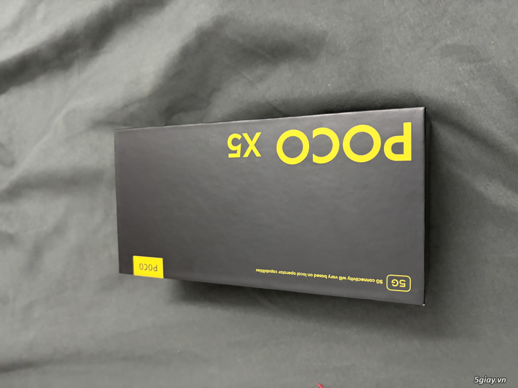 Poco x5 5g fullbox còn bảo hành - 1