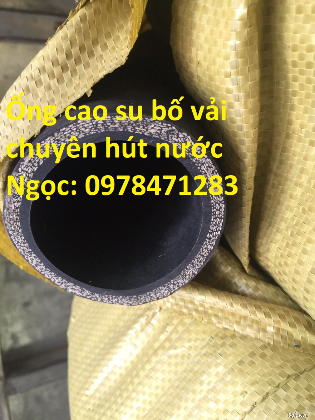 Nơi bán ống cao su bố vải phi 60 dẫn nước, dẫn hóa chất, dẫn chất thải - 2