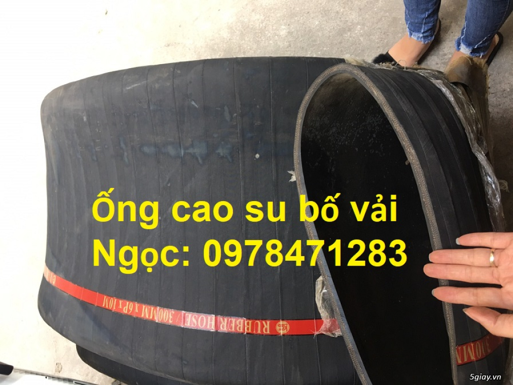 Nơi bán ống cao su bố vải phi 60 dẫn nước, dẫn hóa chất, dẫn chất thải - 5