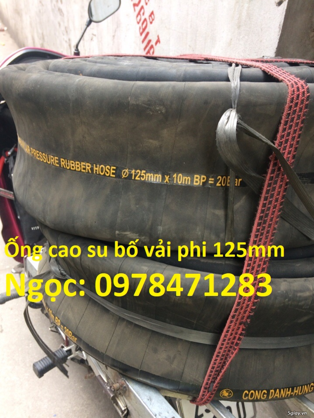 Nơi bán ống cao su bố vải phi 60 dẫn nước, dẫn hóa chất, dẫn chất thải - 1