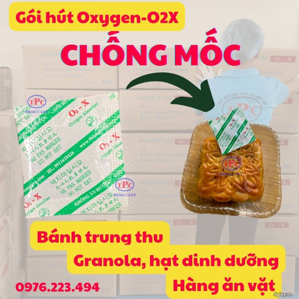 gói hút oxy cho bánh trung thu - 1