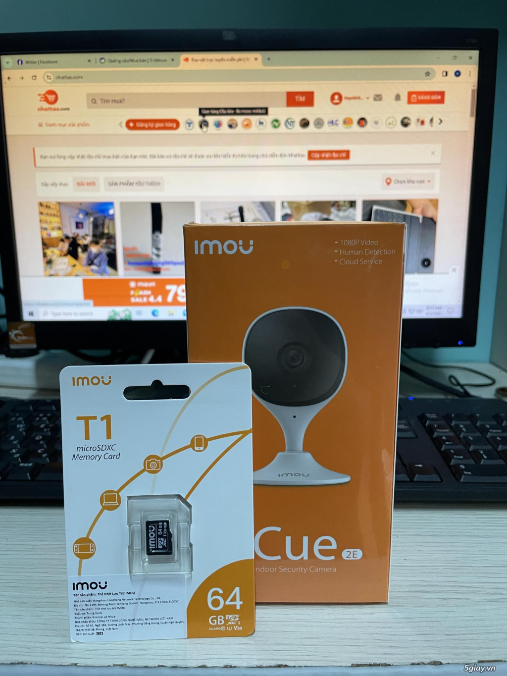 Giá Siêu Tốt! Camera Wifi #Imou C22SP giá siêu hạt dẻ + thẻ 64gb tặng - 2