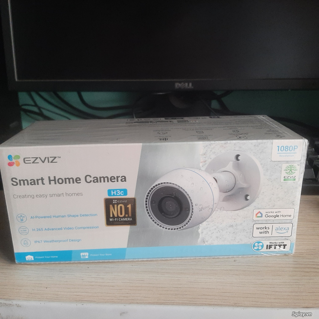 Camera Wifi Ezviz Ngoài Trời H3C 2MP, Giá Siêu Hấp Dẫn !