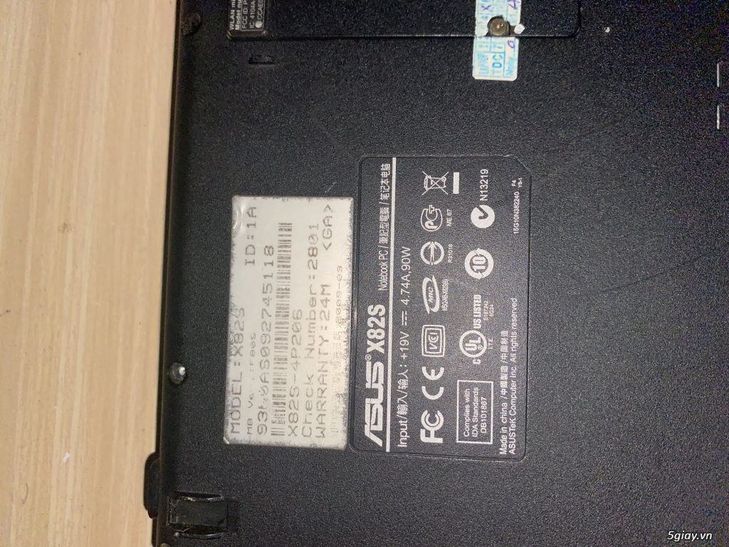 Laptop Asus F80Q - 4