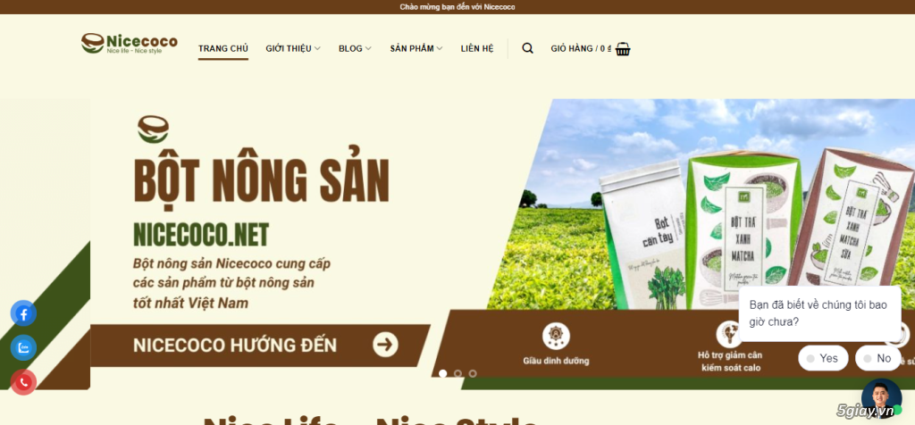 Địa chỉ uy tín bán bột nông sản