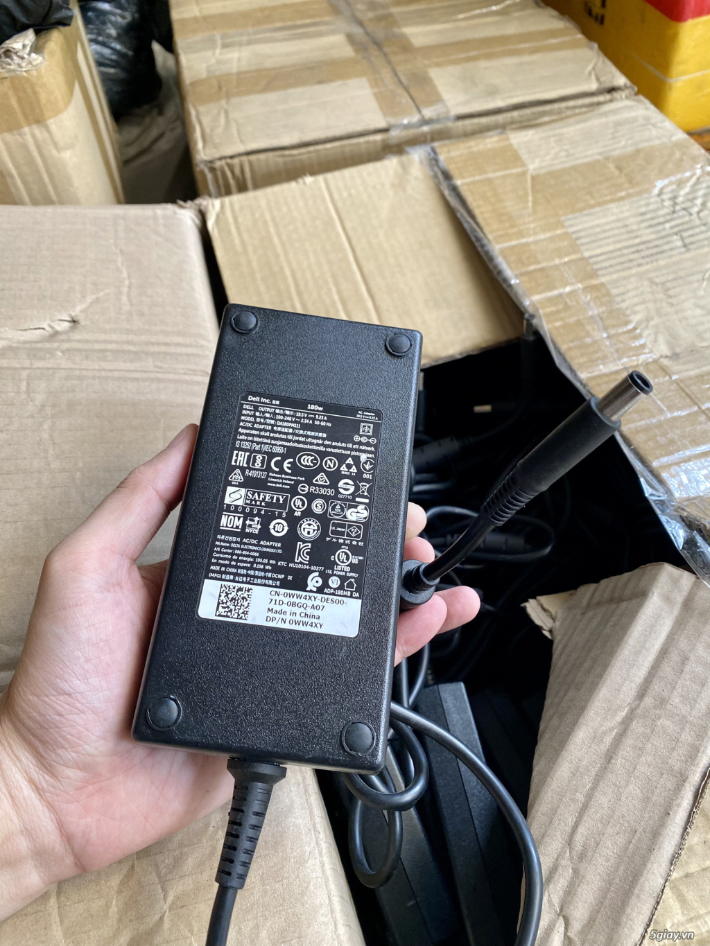 Sạc Laptop Dell Type-C 65W / 100W / 130W / 45W / 180W / 330W chân kim - 5