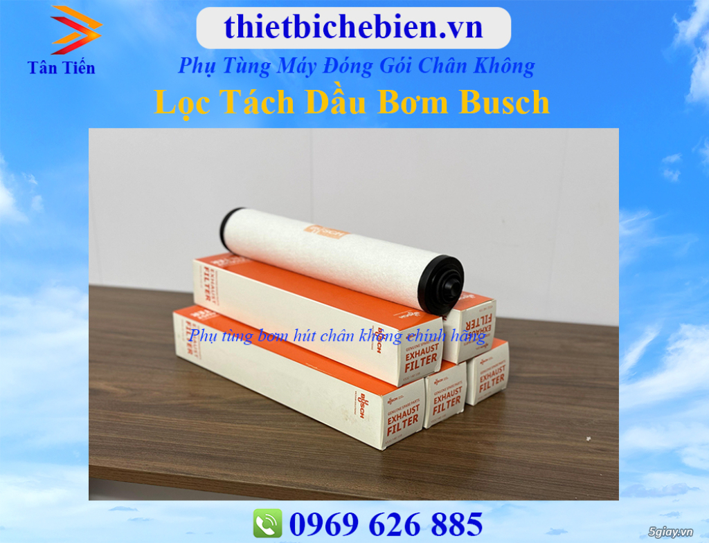 Lọc tách dầu bơm busch