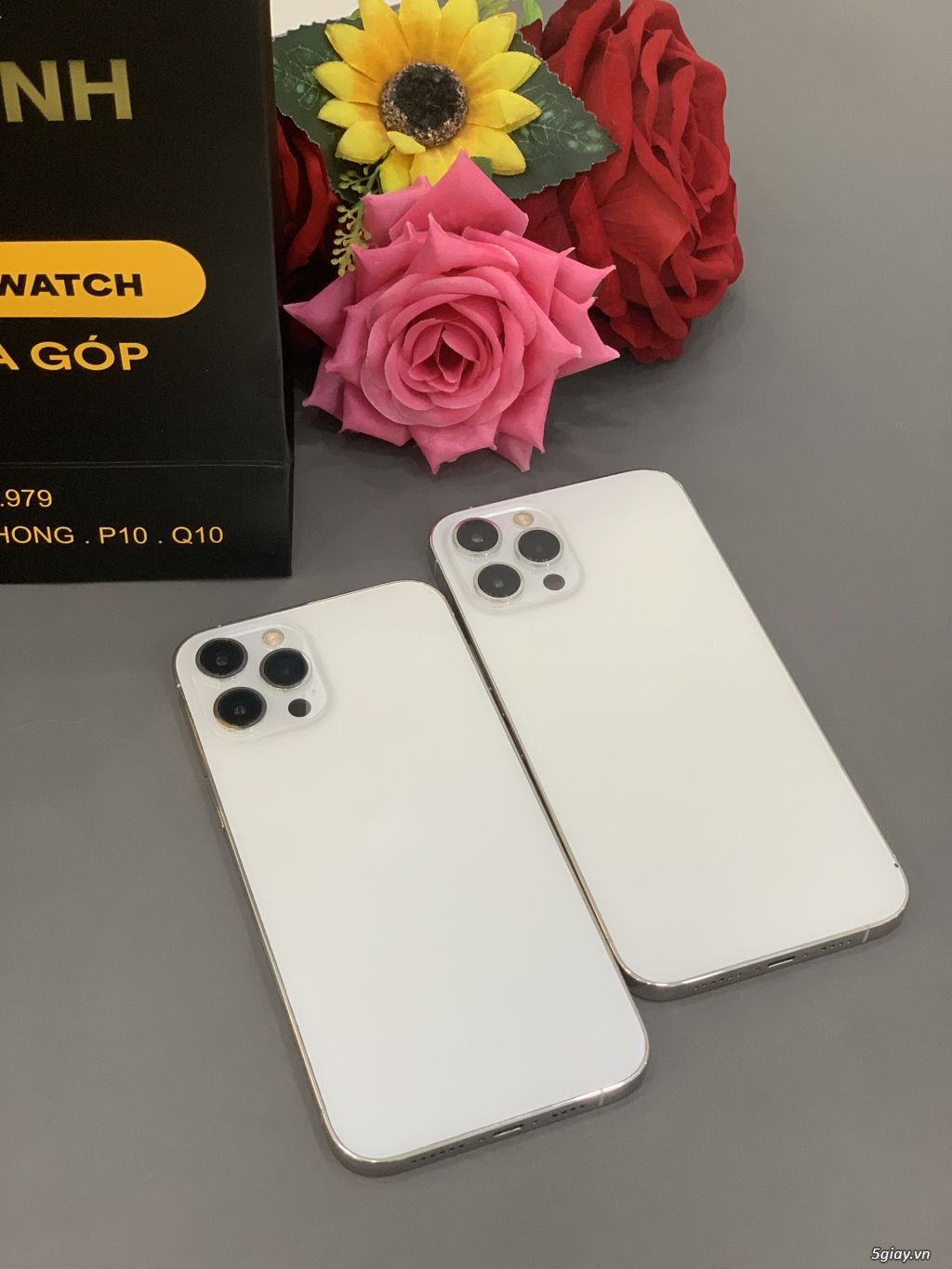 iphone 12pm 128gb trắng LL