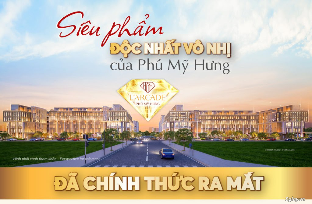 Cập nhật bảng giá và lịch thanh toán dự án L'arcade Phú Mỹ Hưng