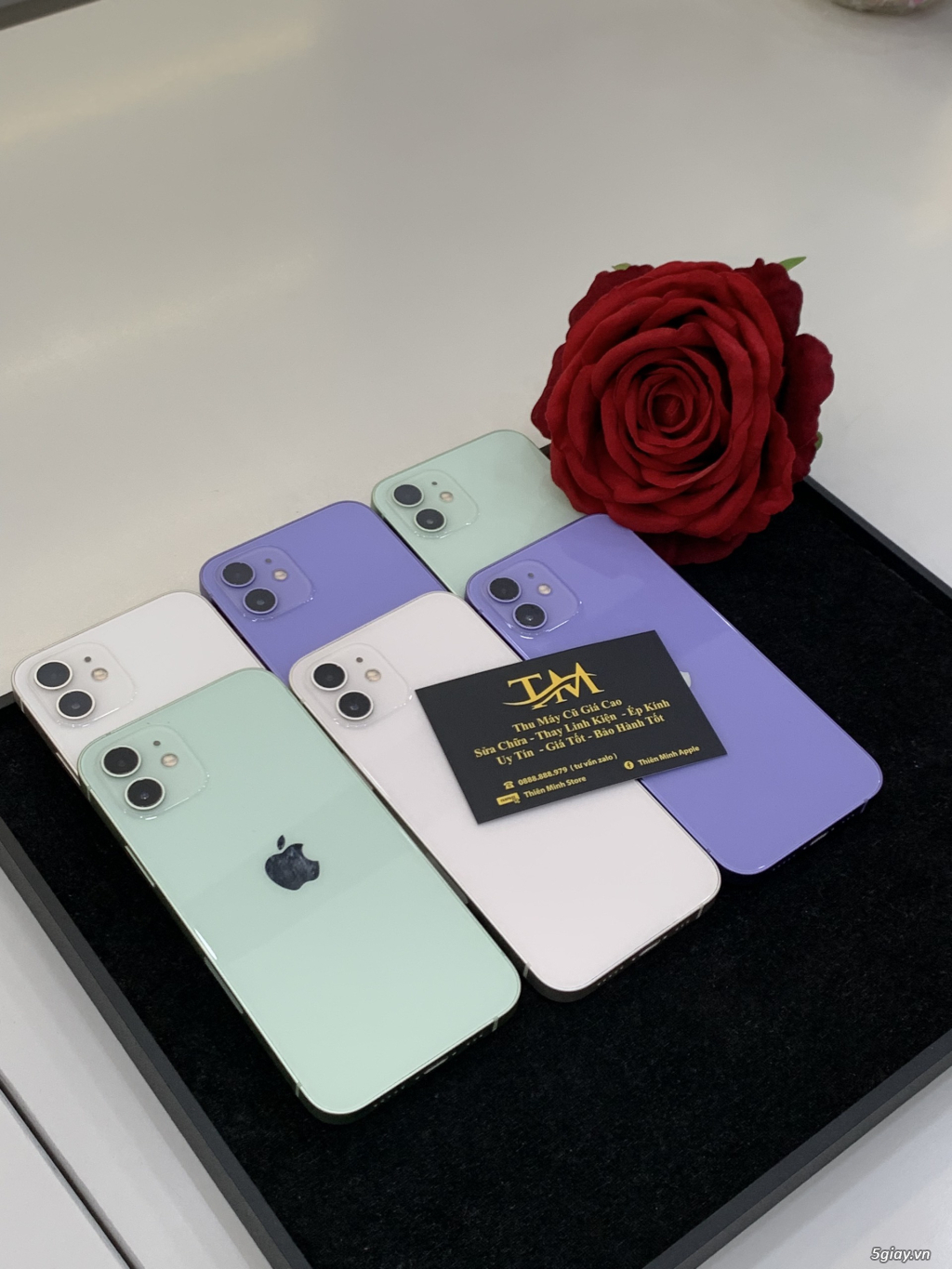 IPHONE 12 64GB TRẮNG , TÍM , XANH