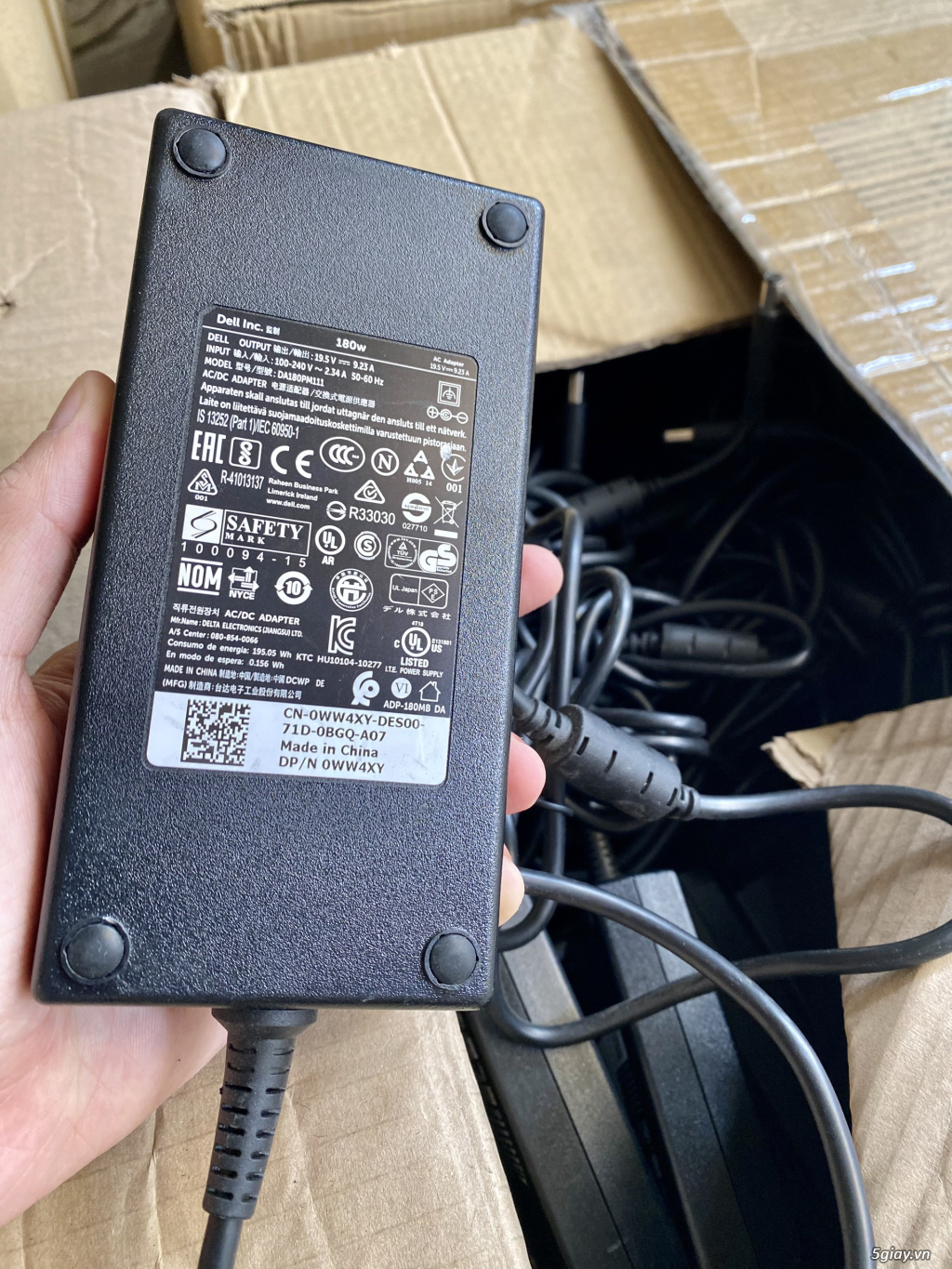 Sạc Laptop Dell Type C 65W / 100W / 130W / 90W / 180W / 330W chân kim - 6