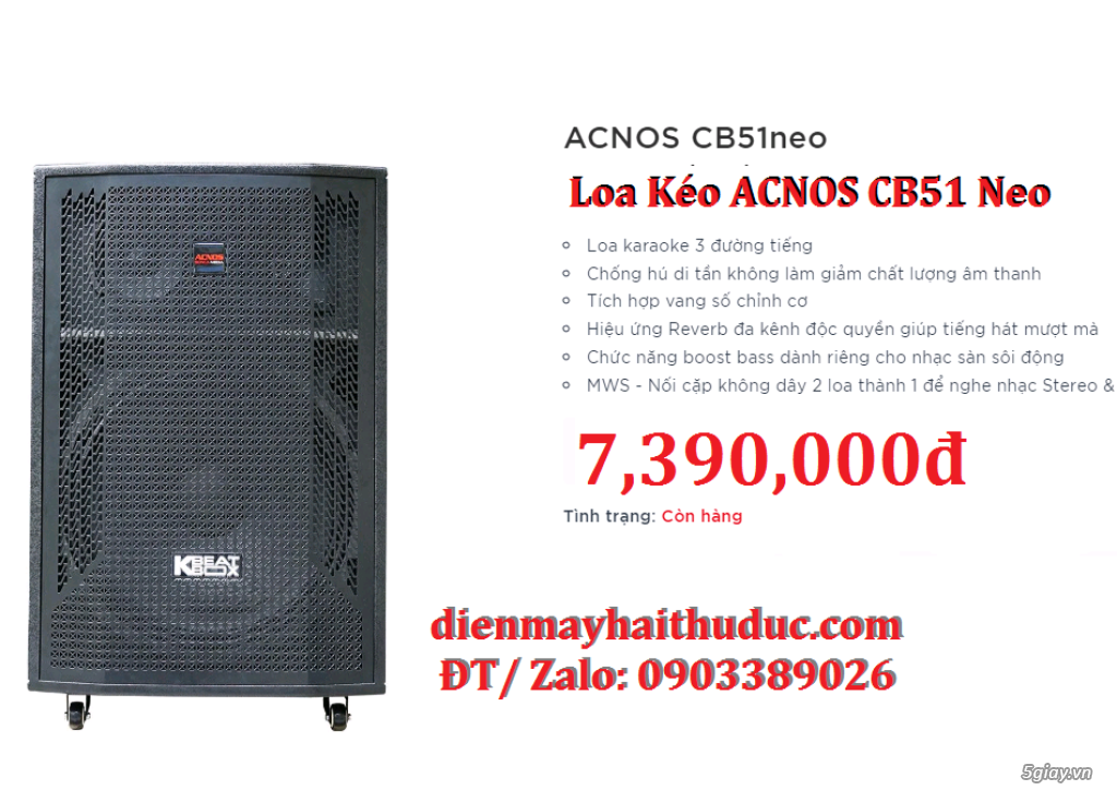Loa Karaoke di động CB51Neo hàng chính hãng SonCa Media - 2