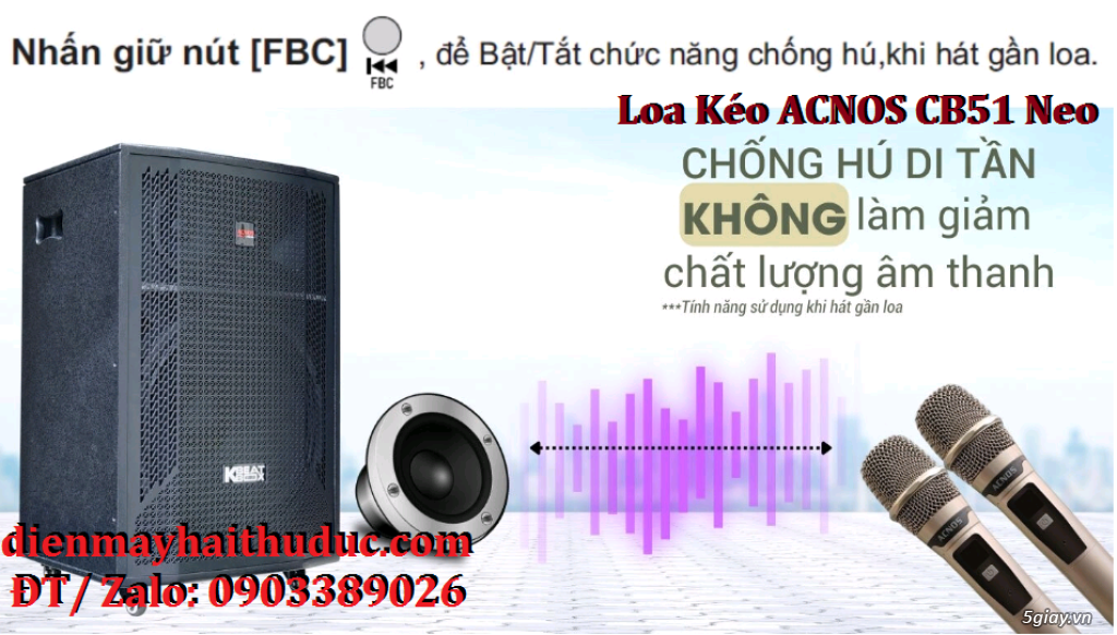 Loa Karaoke di động CB51Neo hàng chính hãng SonCa Media