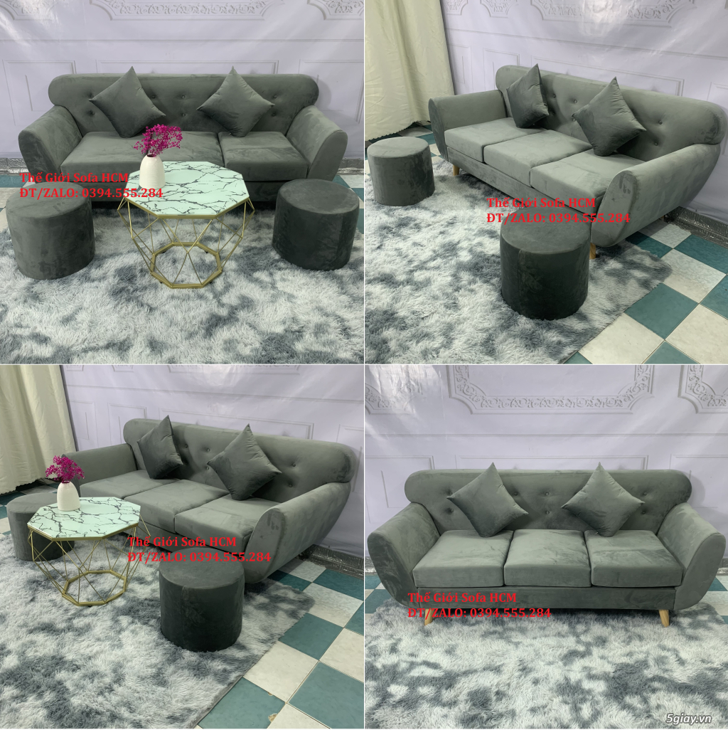 BỘ GHẾ SOFA BĂNG TAY CONG GIÁ TỪ 3100K ~ 3800K - 9
