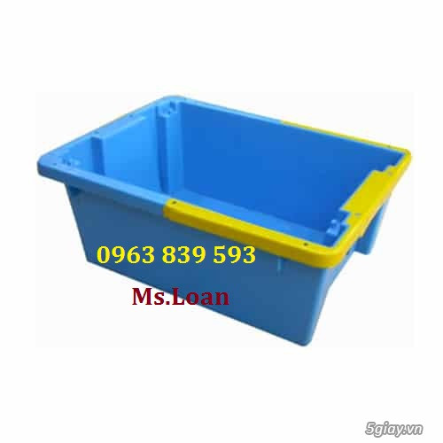 Khay nhựa đặc, sóng nhựa bít, thùng đựng linh kiện có nắp 0963 839 593 - 2