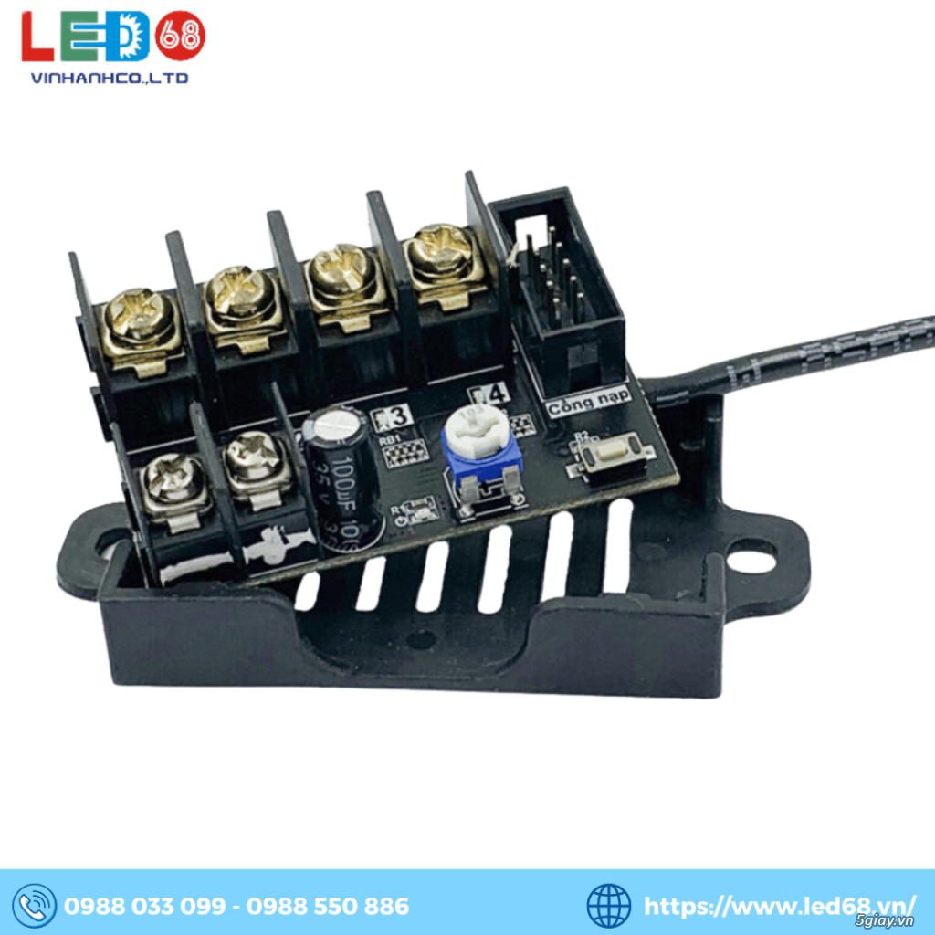 Mạch điều khiển LED vẫy - 4