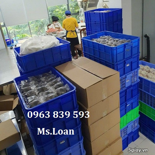 Khay nhựa đặc, sóng nhựa bít, thùng đựng linh kiện có nắp 0963 839 593