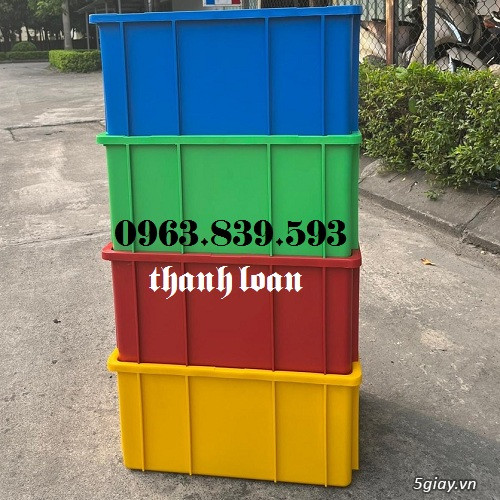 Khay nhựa đặc, sóng nhựa bít, thùng đựng linh kiện có nắp 0963 839 593 - 3