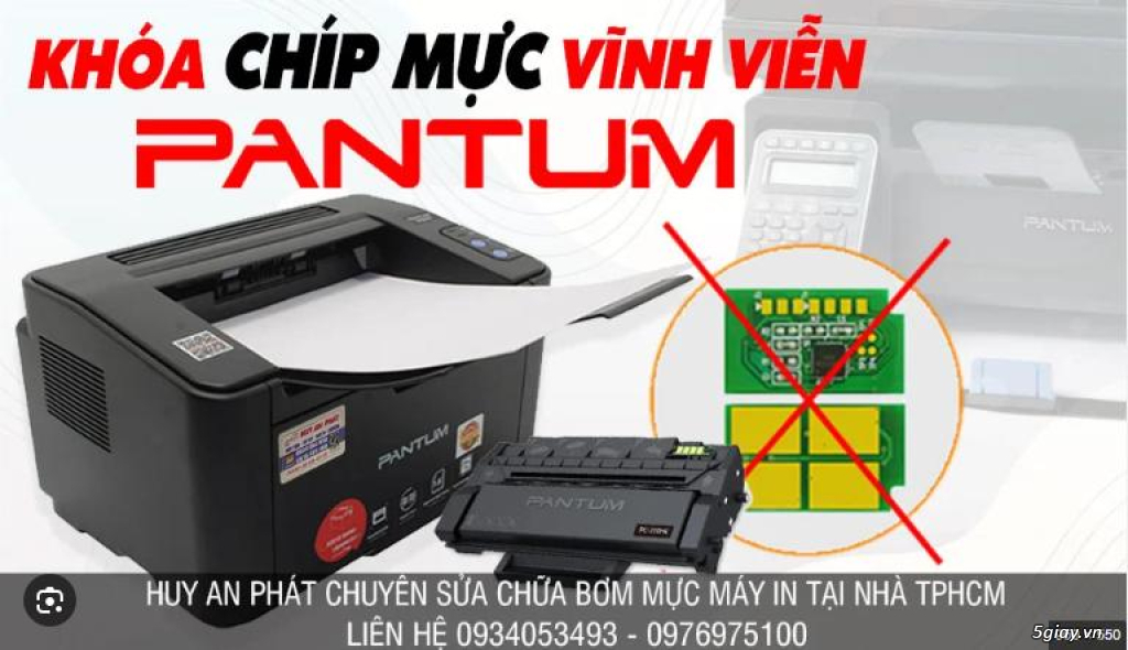 【Cửa Hàng™】1️⃣ Bán Phần Mềm Reset Chíp Vĩnh Viễn Máy in Pantum - 4