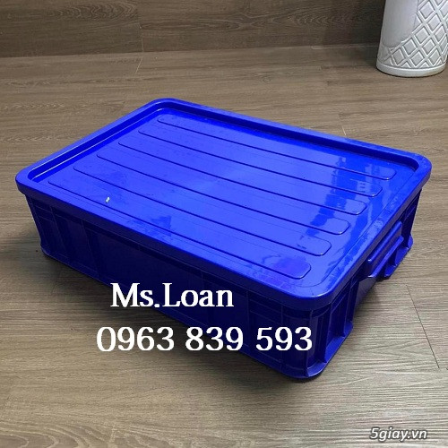 Khay nhựa đặc, sóng nhựa bít, thùng đựng linh kiện có nắp 0963 839 593 - 5