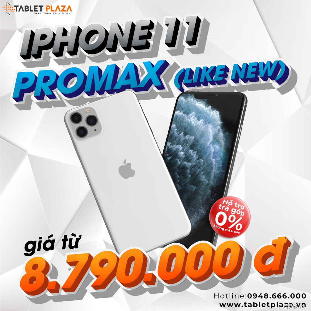 DĨ AN TABLET PLAZA IPHONE 11 PRO MAX GIÁ RẺ - 7