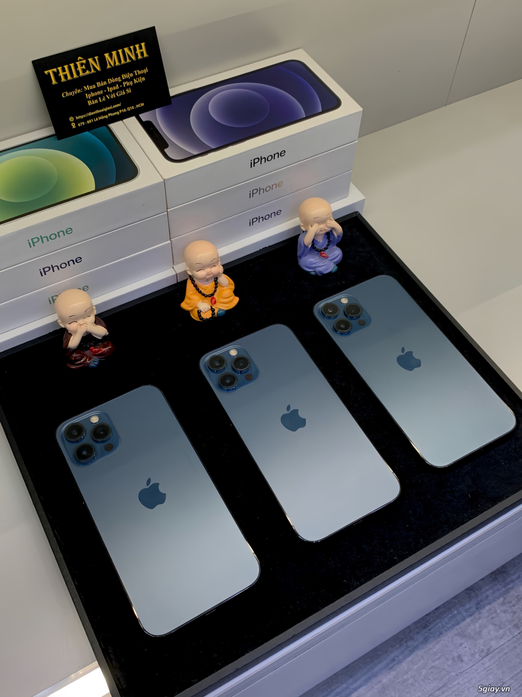 IPHONE 12 PROMAX 128GB BLUE