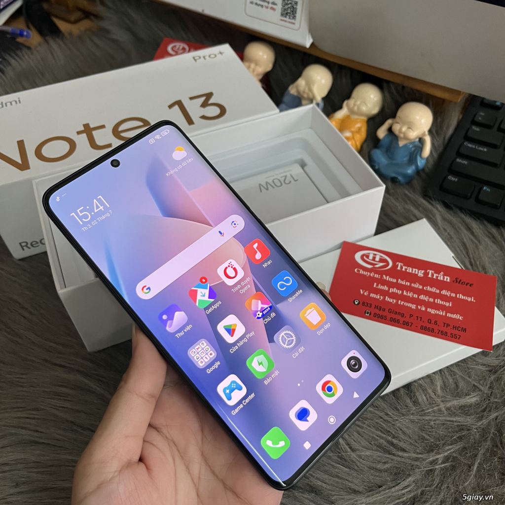 Xiaomi Note 13 Pro Plus 5G ram 12/256g fullbox keng - 1