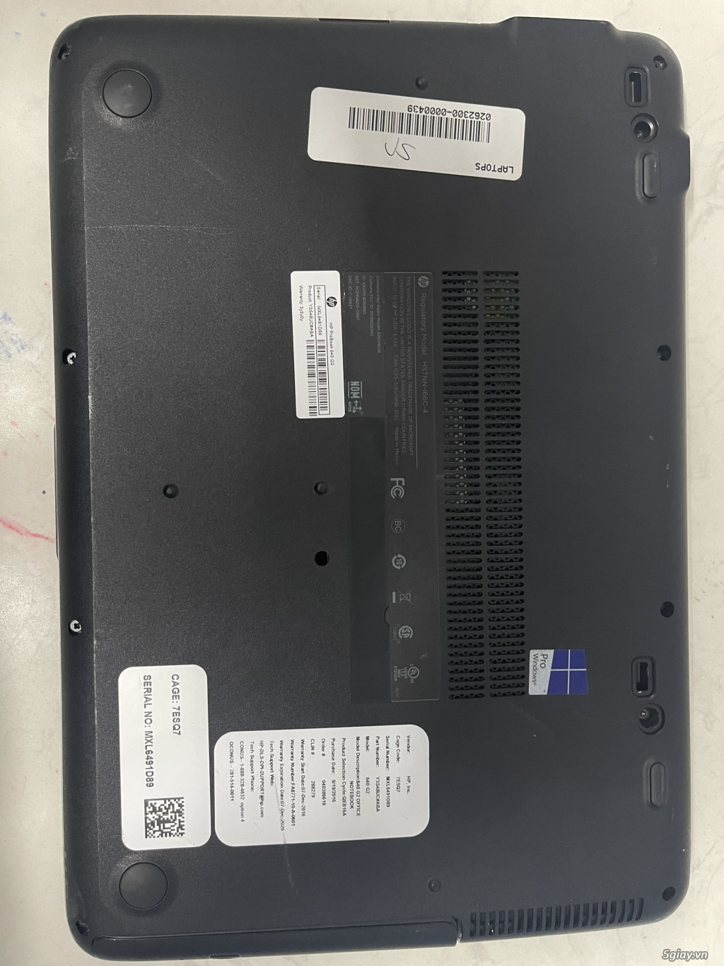 hcm- thanh lý  laptop Dell/HP i5 - 2