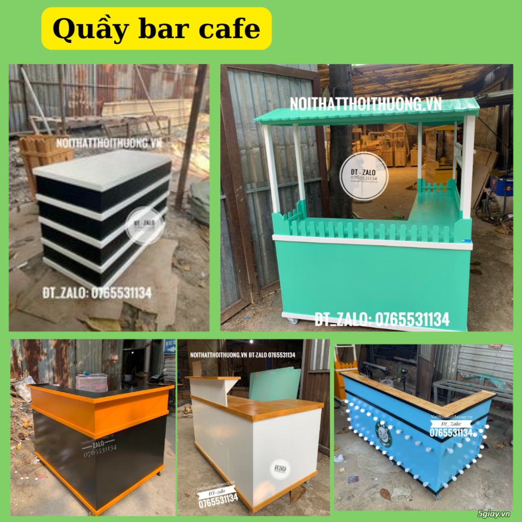 Xưởng Đóng Quầy Bar Gỗ, Quầy Pha Chế Cafe Sài Gòn, Hồ Chí Minh - 8