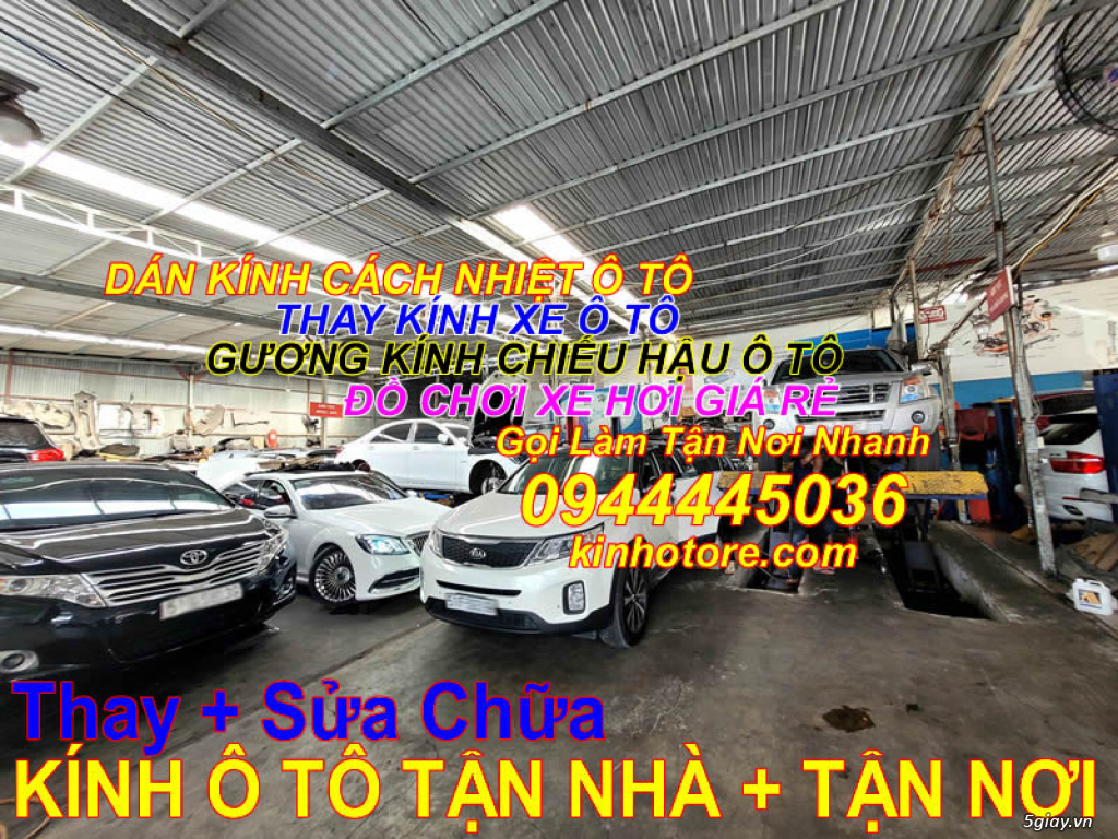 Dịch vụ thay kính ô tô