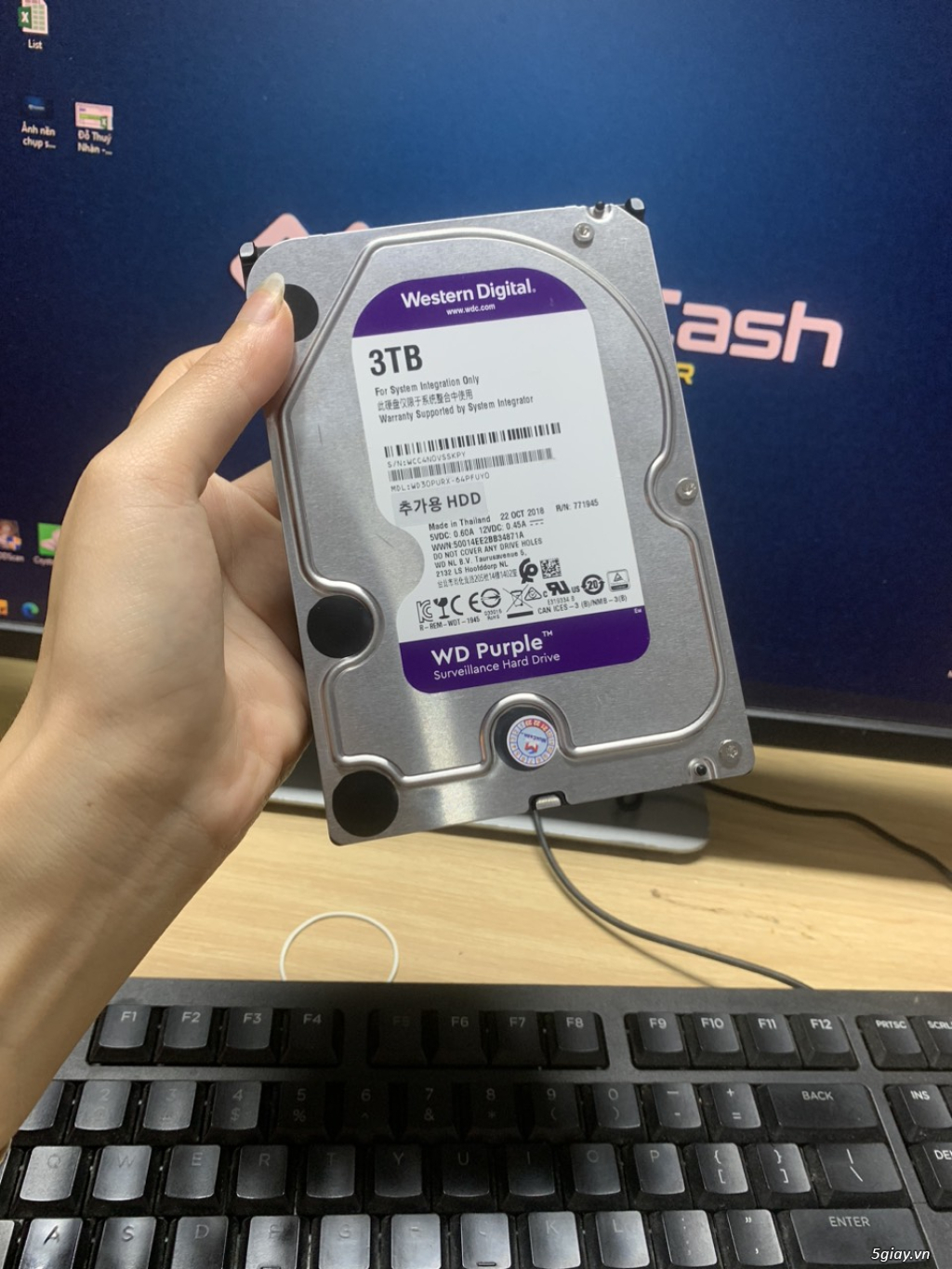 Hdd 3tb wd tím