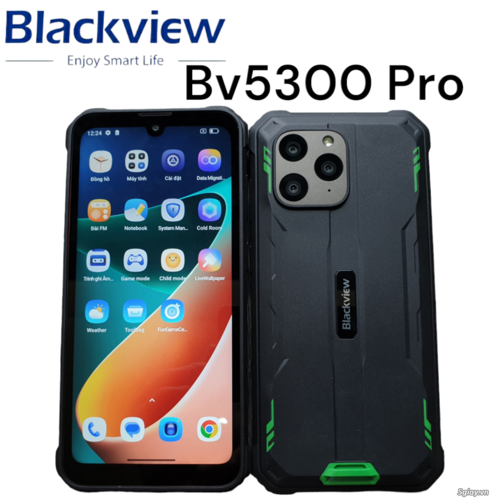 Blackview Bv5300 Pro quốc tế - Chống nước chống va đập chuẩn IP69K - 2