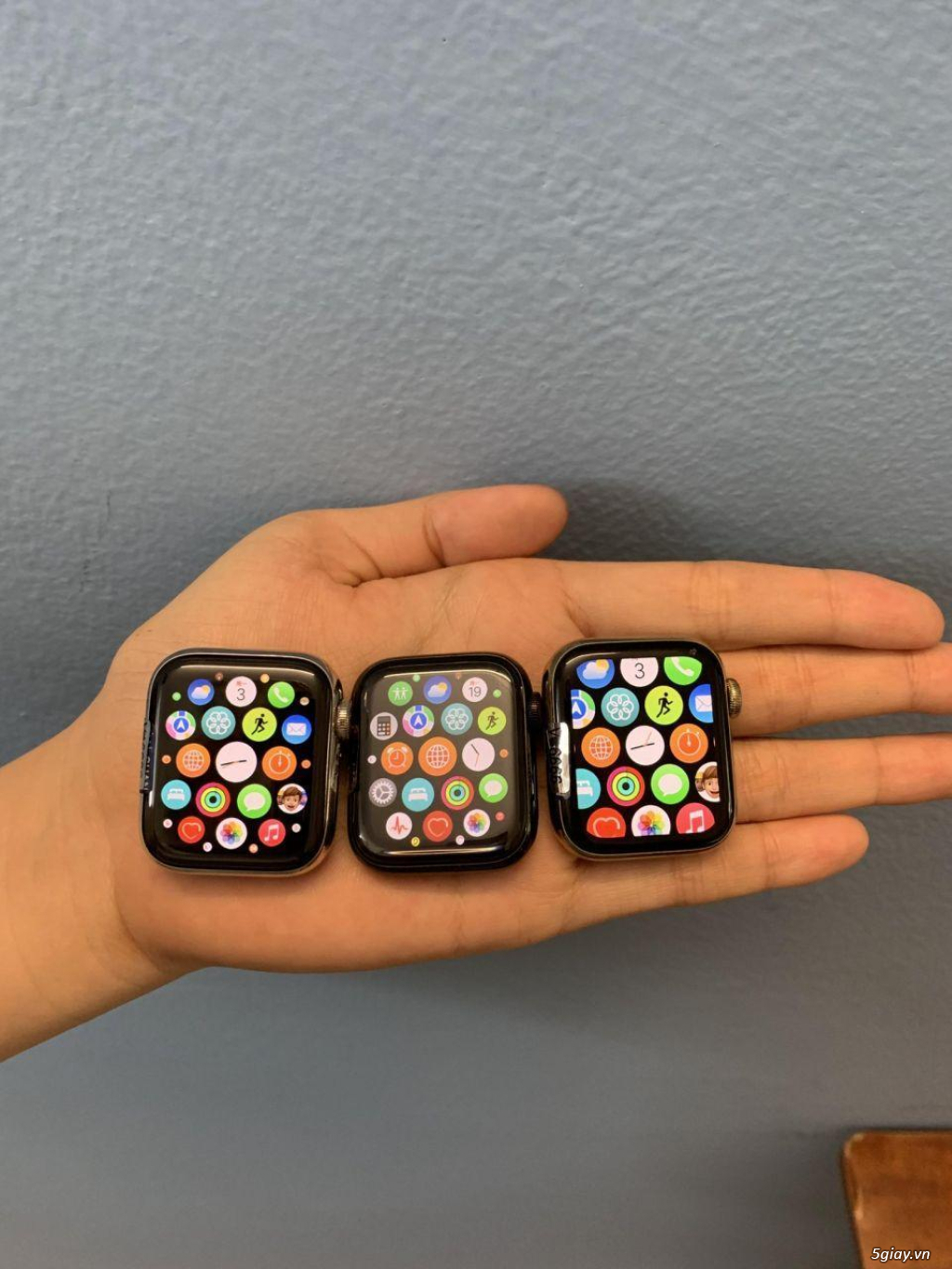 Apple Watch 6 40mm 44mm Thép vs Nhôm likenew 99% Bảo hành 1 đổi 1 - 2