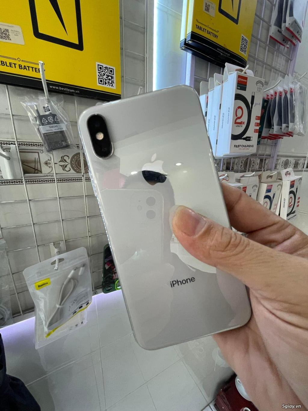 iPhone Xs 64G Silver - 1