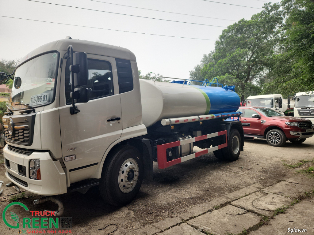 Bán xe phun nước rửa đường 9 khối Dongfeng - 3