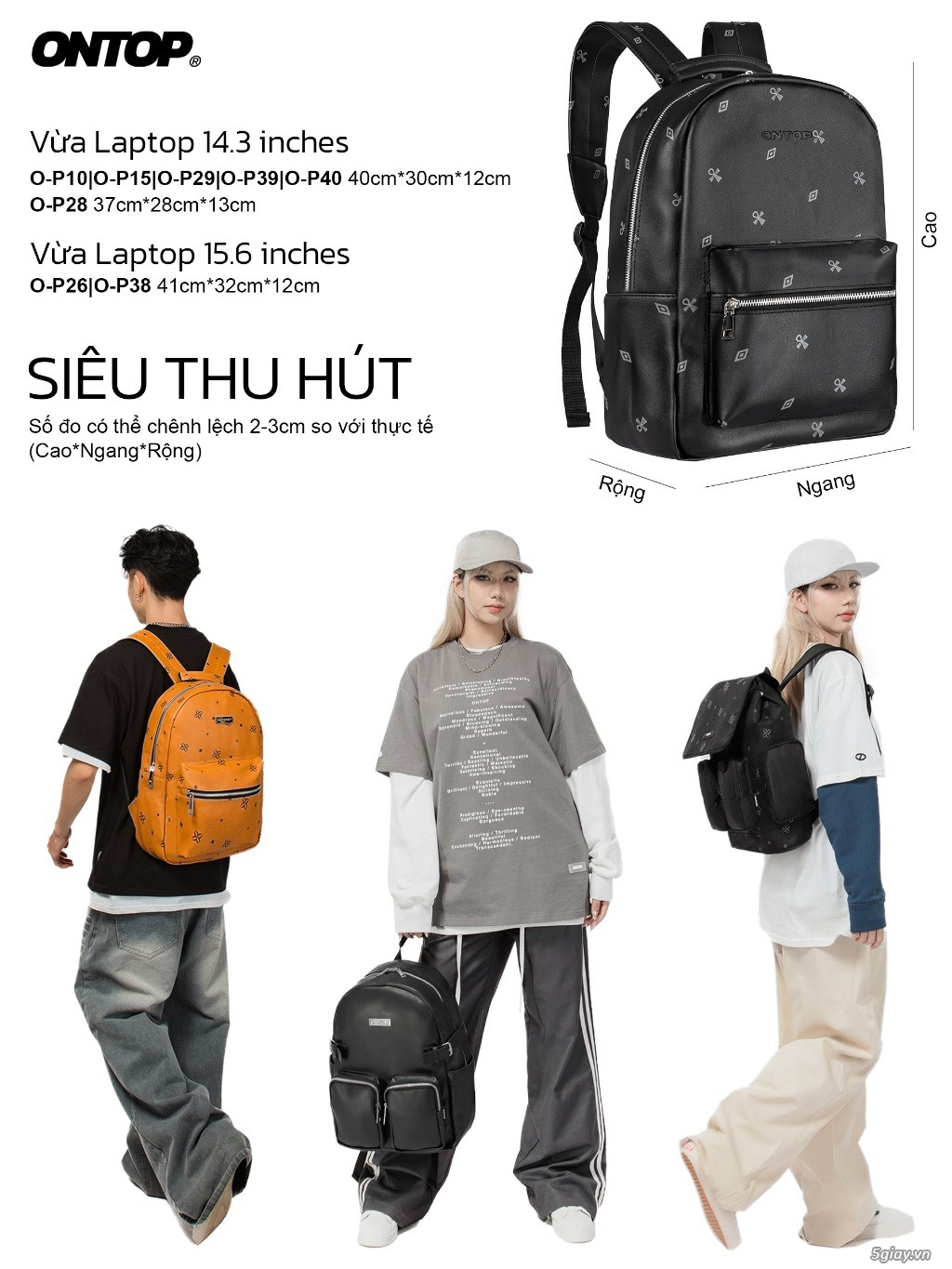 TÌM ĐẠI LÝ PHÂN PHỐI BALO LOCAL BRAND ONTOP - 1