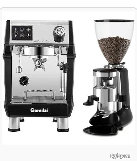 Máy pha cà phê mới và đã sử dụng