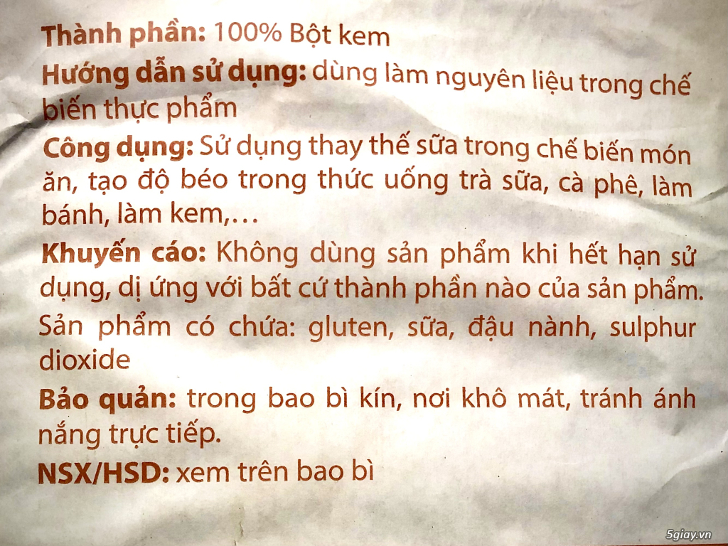 Bột CIEL dùng pha chế thức uống, chế biến thực phẩm