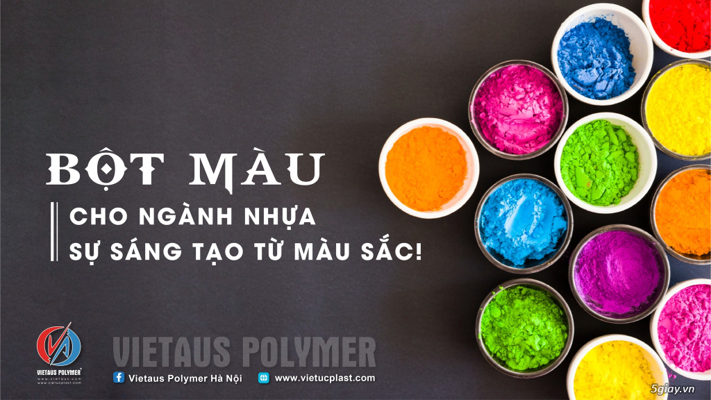 Bột Màu Trong Ngành Nhựa - Đặc Tính, Ứng Dụng và Ưu Thế Của Công Ty Nh