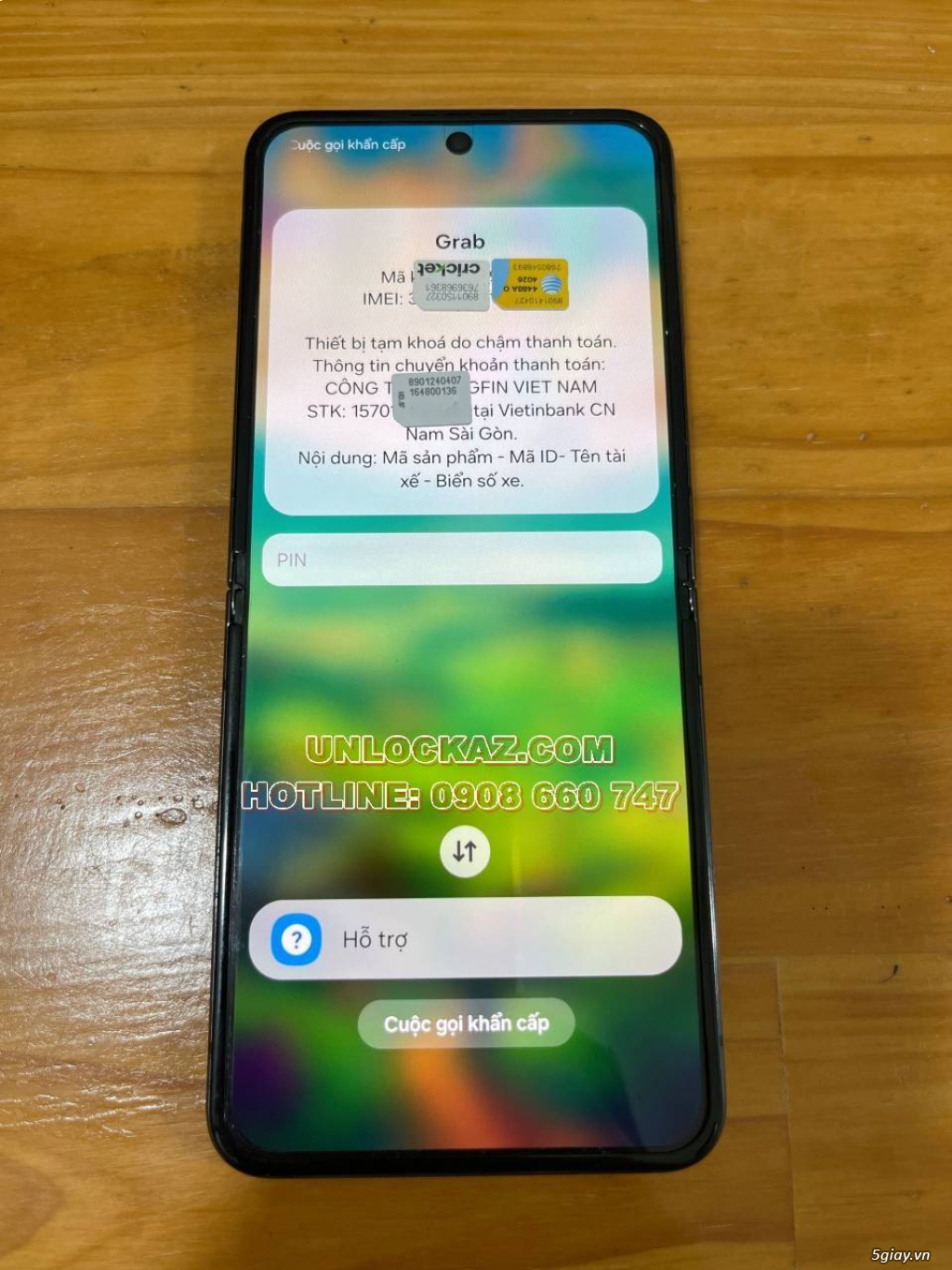 Mở khóa Knox Samsung Galaxy Z Fold 5 xóa MDM Z Flip 5 giá rẻ