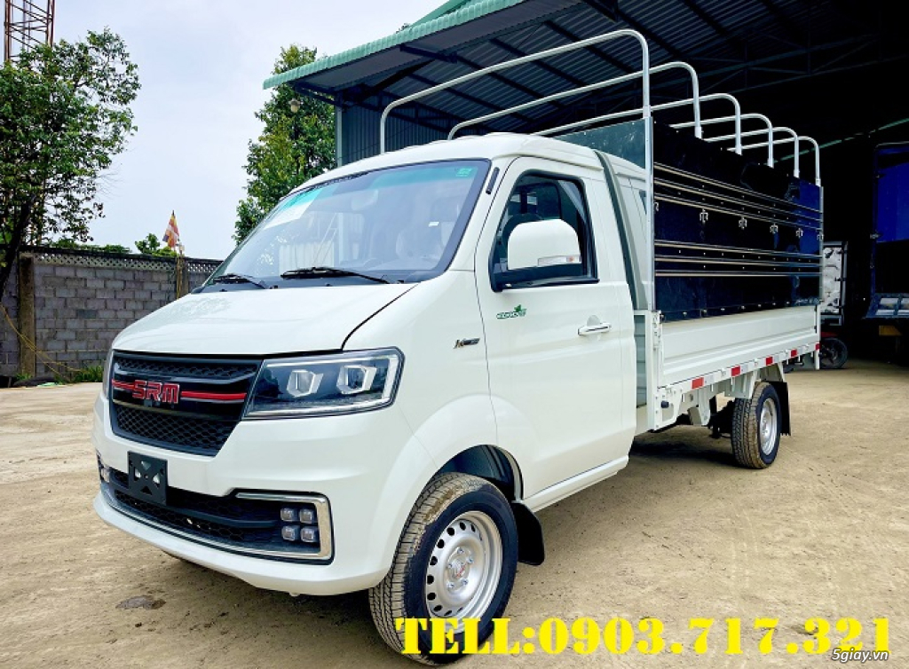 Bán xe tải SRM T50 thùng mui bạt dài 3m1 mới 2024 giá ưu đãi - 1