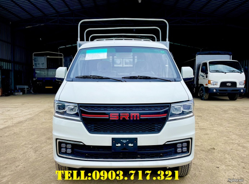 Bán xe tải SRM T50 thùng mui bạt dài 3m1 mới 2024 giá ưu đãi - 2