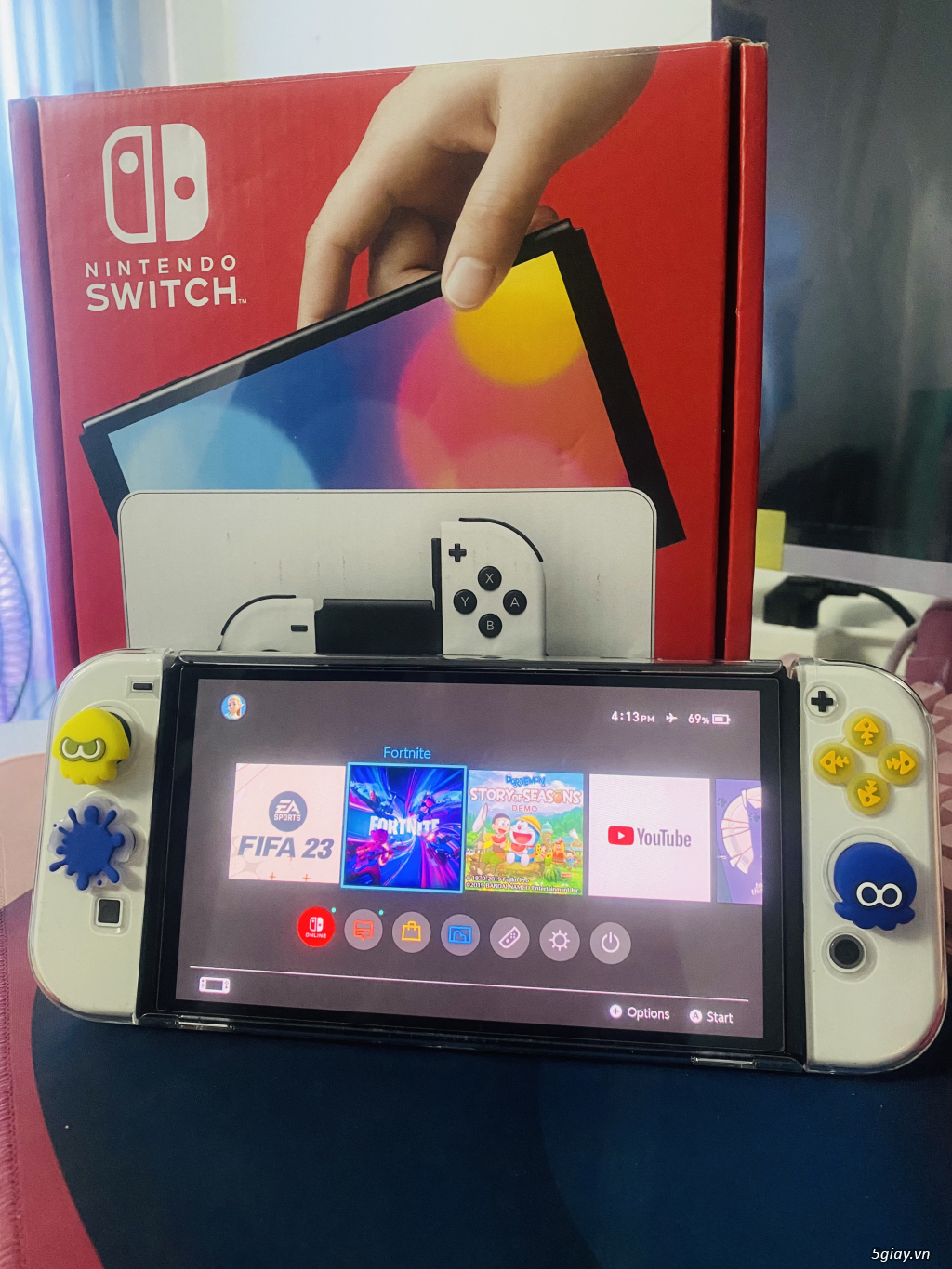 Switch Oled Fullbox mua 4/2024 Nshop