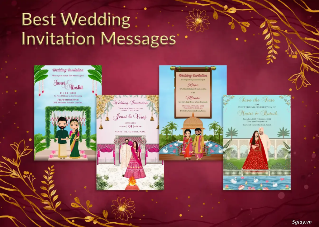 Wedding Messages For Invitation