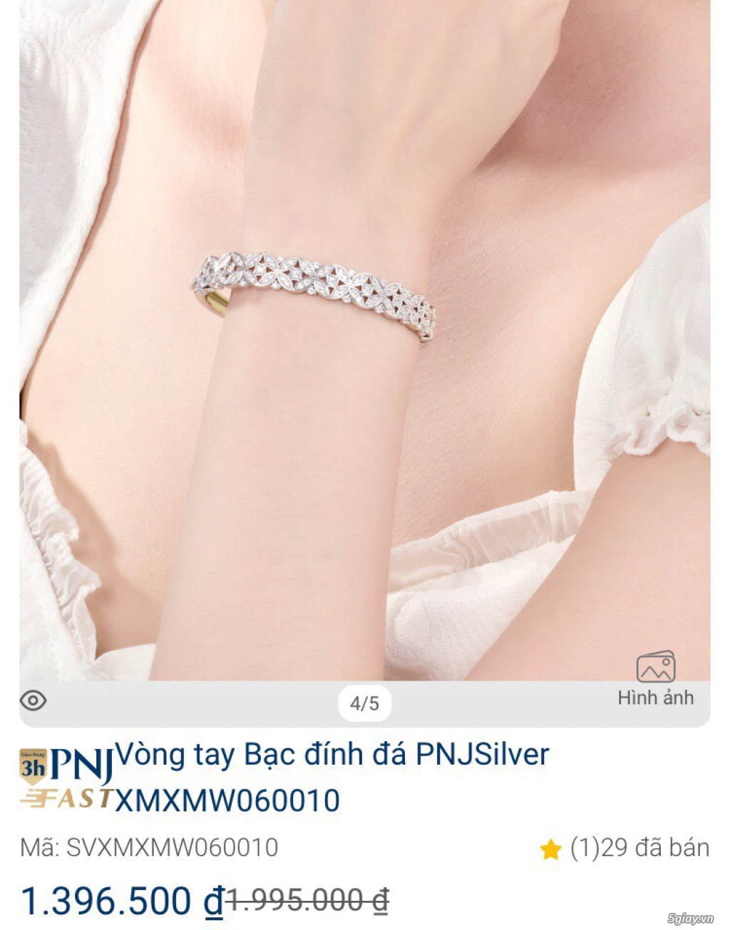 PNJ giảm 30% trang sức bạc tháng 09 - 1
