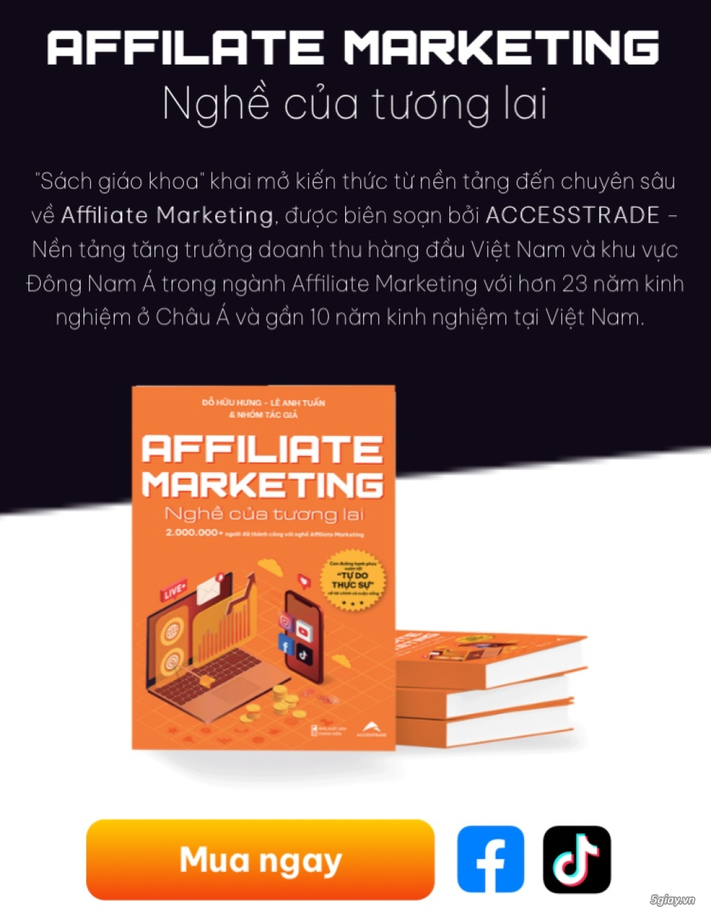 Sách Affilate Marketing Nghề của tương lai