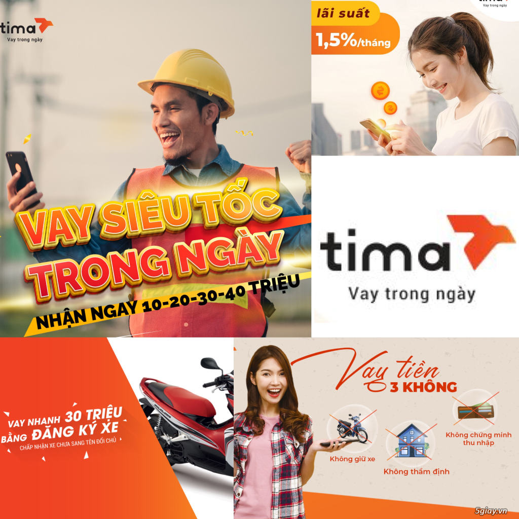 Tinvay cho vay lên đến 80tr, duyệt nhanh 2 phút